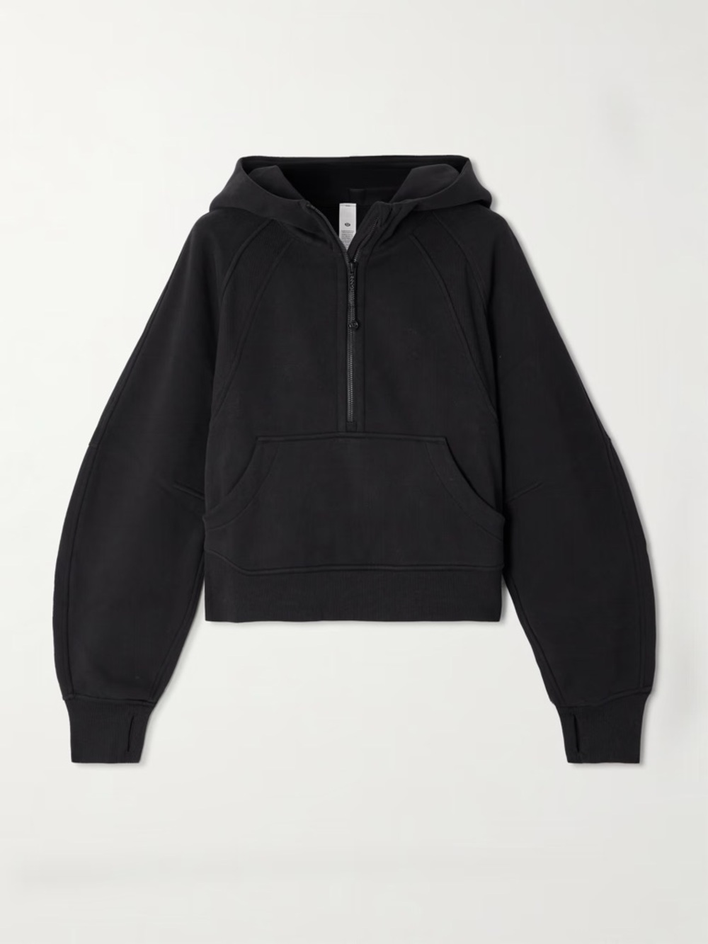 Lululemon Black Scuba Half-Zip